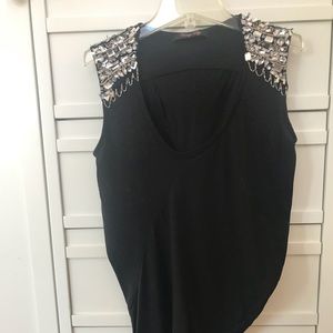 Vintage Digs Swarovski Crystal Encrusted T shirt